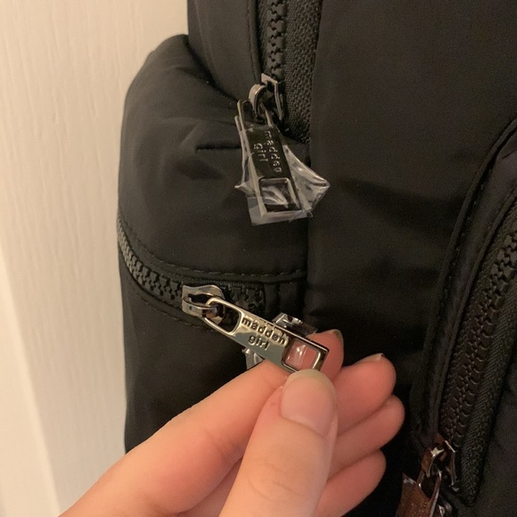 Madden Girl Black Nylon Backpack main image 15